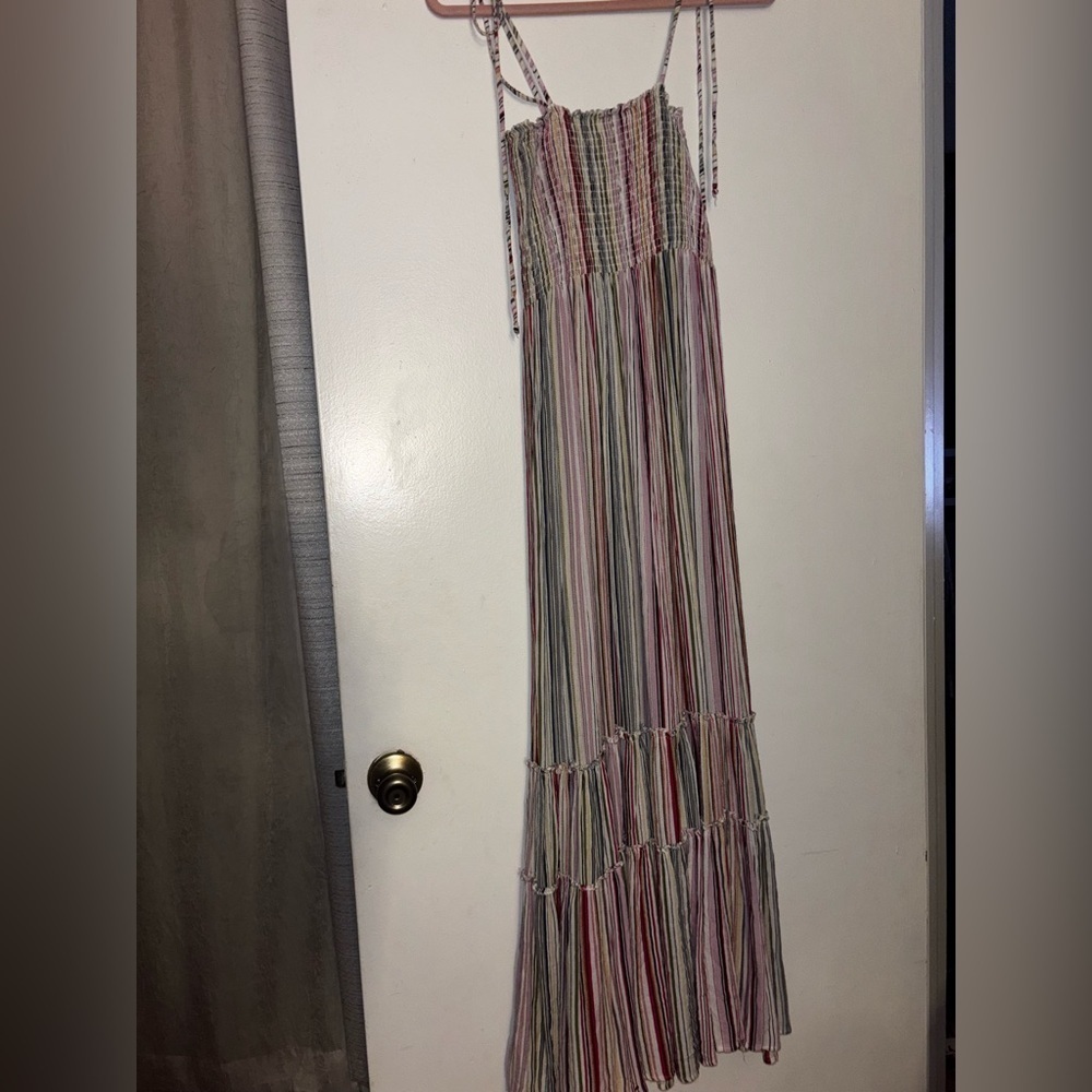 Maxi dress Saks Fifth Avenue Multicolor Striped